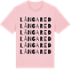 Pink Cotton t-shirt med Långared ordlek t-shirt