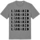 Mid Heather Gray t-shirt med Långared ordlek t-shirt