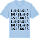 Blue Soul t-shirt med Långås ordlek t-shirt