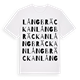 Långbräckan ordlek t-shirt