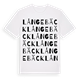 Långebäck ordlek t-shirt