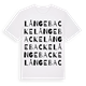 Långebacke ordlek t-shirt