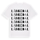 Långedal ordlek t-shirt
