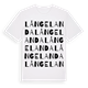 Långelanda ordlek t-shirt