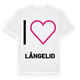 Jag älskar Långelid t-shirt stort tryck