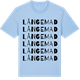 Blue Soul t-shirt med Långemad ordlek t-shirt