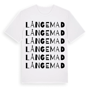 Långemad ordlek t-shirt – ekologisk bomull t-shirt från Pinshirt