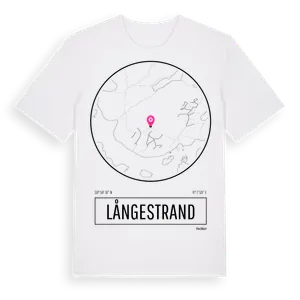 Långestrand t-shirt – ekologisk bomull t-shirt från Pinshirt