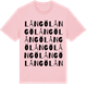 Pink Cotton t-shirt med Långö ordlek t-shirt