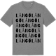 Mid Heather Gray t-shirt med Långö ordlek t-shirt