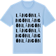 Blue Soul t-shirt med Långön ordlek t-shirt