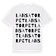 Lansatorpet ordlek t-shirt