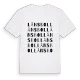Lånsbol ordlek t-shirt