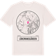 Vintage White t-shirt med Länsmansgården t-shirt