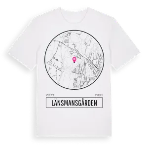 Länsmansgården t-shirt – ekologisk bomull t-shirt från Pinshirt