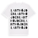 Lanthöjden ordlek t-shirt