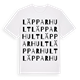Läpparhult ordlek t-shirt