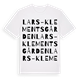 Lars-Klementsgården ordlek t-shirt