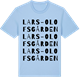 Blue Soul t-shirt med Lars-Olofsgården ordlek t-shirt