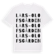 Lars-Olofsgården ordlek t-shirt