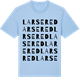 Blue Soul t-shirt med Larsered ordlek t-shirt