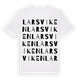 Larsviken ordlek t-shirt