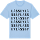 Blue Soul t-shirt med Låssby ordlek t-shirt