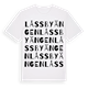 Låssbyängen ordlek t-shirt