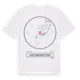 White t-shirt med Lasse Dahlquists Plats t-shirt