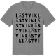 Mid Heather Gray t-shirt med Lästvik ordlek t-shirt