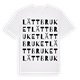 Lättbruket ordlek t-shirt