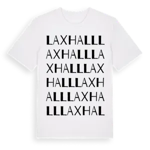 Laxhall ordlek t-shirt – ekologisk bomull t-shirt från Pinshirt