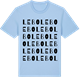 Blue Soul t-shirt med Lebo ordlek t-shirt