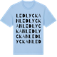 Blue Soul t-shirt med Ledlyckan ordlek t-shirt