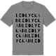 Mid Heather Gray t-shirt med Ledlyckan ordlek t-shirt