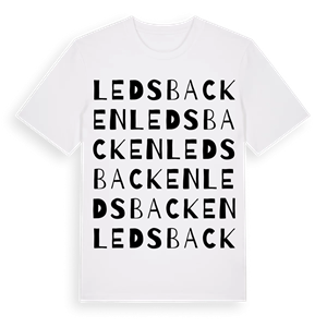 Ledsbacken ordlek t-shirt – ekologisk bomull t-shirt från Pinshirt