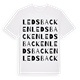 Ledsbacken ordlek t-shirt