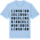 Blue Soul t-shirt med Ledsgården ordlek t-shirt