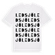 Ledsjö ordlek t-shirt