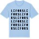 Blue Soul t-shirt med Lefors ordlek t-shirt