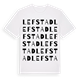 Lefstad ordlek t-shirt