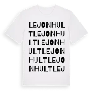 Lejonhult ordlek t-shirt – ekologisk bomull t-shirt från Pinshirt