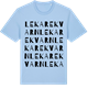 Blue Soul t-shirt med Lekarekvarn ordlek t-shirt