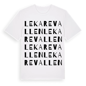 Lekarevallen ordlek t-shirt – ekologisk bomull t-shirt från Pinshirt