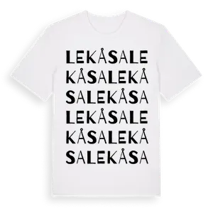 Lekåsa ordlek t-shirt – ekologisk bomull t-shirt från Pinshirt