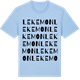 Blue Soul t-shirt med Lekemon ordlek t-shirt