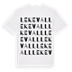 Lekevall ordlek t-shirt