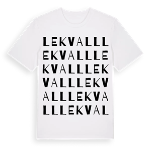 Lekvall ordlek t-shirt – ekologisk bomull t-shirt från Pinshirt