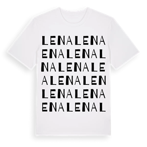 Lena ordlek t-shirt – ekologisk bomull t-shirt från Pinshirt