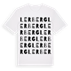 Lerberg ordlek t-shirt